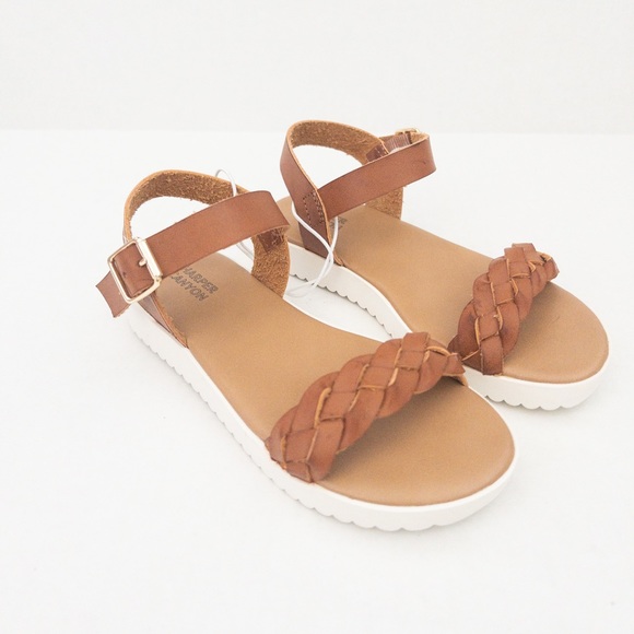 Happy Cannon Neutral Sandals (kids size 12) - Picture 1 of 8
